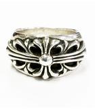 クロムハーツ CHROME HEARTS FLRL CRS 17号 フローラル クロス リング シルバー 指輪 【ブランド古着ベクトル】【中古】☆AA★▲ 260409