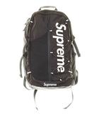 シュプリーム SUPREME 17SS CORDURA RIPSTOP NYLON BACK PACK BLACK コーデュラ リップ ストップ ナイロン バックパック リュック デイパック ブラック 黒 【ブランド古着ベクトル】【中古】☆AA★▲260311