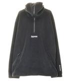 24AW POLARTEC FACEMASK HALF ZIP HOODED SWEATSHIRT BLACK XLサイズ ポーラテック フェイスマスク ハーフ ジップ フーディー スウェット シャツ ブラック 黒 【ブランド古着ベクトル】【中古】☆AA★260305