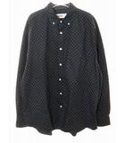  エブリワン everyone 24SS DOT BUTTON DOWN SHIRT NAVY XL EV24-SH08 ドット ボタン ダウン シャツ 長袖 ネイビー 【ブランド古着ベクトル】【中古】260220