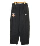 × UMBRO 23AW COTTON RIPSTOP TRACK PANT BLACK M アンブロ コットン リップストップ トラック パンツ ブラック 【ブランド古着ベクトル】【中古】☆AA★260309