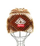 25AW TEXTURED KNIT BEANIE BROWN テクスチャード ビーニー ニット キャップ 帽子 ブラウン 茶色 【ブランド古着ベクトル】【中古】☆AA★▲260308