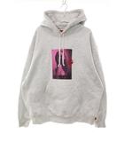 24AW KATE MOSS HOODED SWEATSHIRT GREY L ケイト モス フーデッド スウェットシャツ フーディ パーカー グレー 【ブランド古着ベクトル】【中古】☆AA★260311