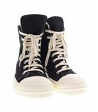 リックオウエンス Rick Owens DRKSHDW SNEAKS BLACK SIZE41 ダークシャドウ スニーカーズ スニークス ハイカット スニーカー 【ブランド古着ベクトル】【中古】☆AA★ ▲ 260312