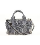 アレキサンダーワン ALEXANDER WANG ROCKIE 2WAY BAG ロッキー ハンドバッグ ショルダー スタッズ レザー 【ブランド古着ベクトル】【中古】●▲■260225