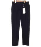 メゾンマルジェラ Maison Margiela 19SS ウール スラックス パンツ 46 S30KA0532 S49734 テーパード ボタンフライ ネイビー 紺 【ブランド古着ベクトル】【中古】●260311