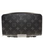 ルイヴィトン LOUIS VUITTON エクリプス ジッピー XL ラウンドファスナー 長財布 モノグラムエクリプス キャンバス ブラック 【ブランド古着ベクトル】【中古】☆AA★▲260314