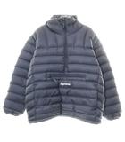 22AW MICRO DOWN HALF ZIP HOODED PULLOVER BLACK Sサイズ ダウン ジャケット ハーフジップ アウター ブラック 黒 【ブランド古着ベクトル】【中古】☆AA★260410