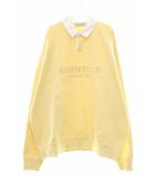 エフオージー エッセンシャルズ FOG ESSENTIALS 23SS WAFFLE HENLEY RUGBY YELLOW Lサイズ ワッフル ヘンリー ラグビー ポロシャツ 長袖 イエロー 黄色 【ブランド古着ベクトル】【中古】260321