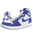 ナイキ NIKE AIR JORDAN 1 RETRO HIGH OG STORMBLUE 27cm 555088-127 エア ジョーダン レトロ ハイ ストームブルー 【ブランド古着ベクトル】【中古】 ▲■260324