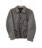 ブラウンズビーチジャケット Brown's Beach Jacket 16AW ビーチクロス ジャケット 38 BBJ7-003 フルカウント グレー 【ブランド古着ベクトル】【中古】●260322