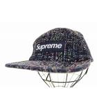 シュプリーム SUPREME 24AW DENIM BOUCLE CAMP CAP NAVY デニム ブークレ キャップ 帽子 ネイビー 【ブランド古着ベクトル】【中古】☆AA★▲260515