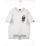 バウンティーハンター BOUNTY HUNTER SKULL-KUN TEE WHITE XL スカルくん Tシャツ プリント 半袖 ホワイト 【ブランド古着ベクトル】【中古】260412
