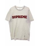 COLLEGIATE S/S TOP GREY S カレッジ ロゴ 半袖 Tシャツ カットソー グレー 【ブランド古着ベクトル】【中古】☆AA★260520