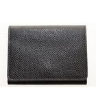 ルイヴィトン LOUIS VUITTON カードケース アンヴェロップ・カルト ドゥ ヴィジット NM タイガレザー 名刺入れ ブラック 【ブランド古着ベクトル】【中古】☆AA★▲260530