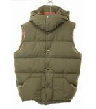 ザノースフェイス THE NORTH FACE CAMP SIERRA VEST M ND91638 キャンプ シエラ ダウン ベスト カーキ 【ブランド古着ベクトル】【中古】260420