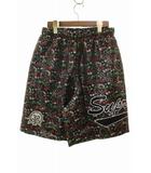シュプリーム SUPREME 26SS FLORAL JACQUARD SHORT BLACK S フローラル ジャガード ショーツ 花柄 ショートパンツ マルチカラー 【ブランド古着ベクトル】【中古】☆AA★■260530