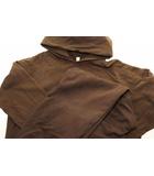 ロサンゼルスアパレル Los Angeles apparel 14OZ Cotton HOODIE & PANTS BROWN XXL プルオーバー パーカー スウェットパンツ ブラウン 【ブランド古着ベクトル】【中古】●260506
