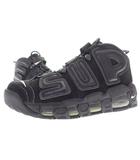 ナイキ NIKE × SUPREMEAIR MORE UPTEMPO BLACK 26.5cm 902290-001 シュプリーム エア モア アップテンポ ブラック 【ブランド古着ベクトル】【中古】 ▲■260528