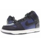 ナイキ NIKE × FRAGMENT DESIGN DUNK HI MIDNIGHT NAVY 27cm DJ0383-400 フラグメント ダンク ハイ ミッドナイト ネイビー 【ブランド古着ベクトル】【中古】 ▲■260505