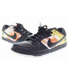 ナイキ NIKE SB DUNK LOW PRO QS RAYGUNS AWAY TIE-DYE 2019 28.5cm BQ6832-001 エスビー プロ ダンク ロー レイガンズ アウェイ タイダイ スニーカー ブラック オレンジ 黒 【ブランド古着ベクトル】【中古】▲■260510