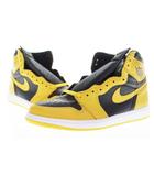 ナイキ NIKE AIR JORDAN 1 HIGH OG POLLEN 28.5cm AJ1 エア ジョーダン ハイ パラン スニーカー ブラック イエロー 黒 黄 【ブランド古着ベクトル】【中古】▲■260510