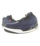ナイキ NIKE × LEVI'S AIR JORDAN 3 RTR LSC INDIGO DENIM SP INFRARED 26cm IH7959-400 AJ3 リーバイス エア ジョーダン インディゴ デニム インフラレッド 【ブランド古着ベクトル】【中古】 ▲■260520