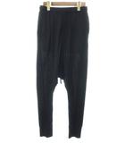 ユリウス JULIUS 26SS COTTON MODAL SLUB JERSEY JOGGER PANTS BLACK 1 コットン モダール スラブジャージ ジョガーパンツ ドロップクロッチパンツ ブラック 【ブランド古着ベクトル】【中古】●■260531