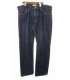 アベイシングエイプ A BATHING APE BAPESTA DENIM PANTS JEANS XL ベイプ スター デニム パンツ バック 刺繍 ジーンズ 【ブランド古着ベクトル】【中古】260525