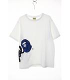 アベイシングエイプ A BATHING APE 1ST CAMO COTTON TEE WHITE M プリント Tシャツ ホワイト 白 半袖 【ブランド古着ベクトル】【中古】260601