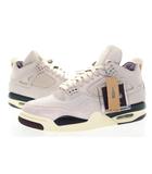 ナイキ NIKE A MA MANIERE × NIKE WMNS AIR JORDAN 4 RETRO OG SP FOSSIL STONE 28cm アママニエール ウィメンズ エア ジョーダン レトロ フォッシルストーン ベージュ 【ブランド古着ベクトル】【中古】▲■260623