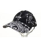 エフシーレアルブリストル F.C.Real Bristol FCRB BANDANA NYLON CAP BLACK FCRB-260040 バンダナ ナイロン キャップ ブラック ペイズリー 【ブランド古着ベクトル】【中古】260630