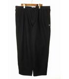 ダブルタップス WTAPS 22SS TUCK 01 TROUSERS BLACK サイズ 04 221TQDT-PTM01 タック トラウザーズ パンツ ブラック 【ブランド古着ベクトル】【中古】●260710