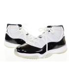 ナイキ NIKE AIR JORDAN 11 RETRO CONCORD 2018 WHITE 29cm 378037-100 AJ11 エア ジョーダン コンコルド ハイカット スニーカー ホワイト 白 【ブランド古着ベクトル】【中古】▲■260713