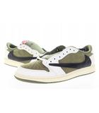 ナイキ NIKE × TRAVIS SCOTT AIR JORDAN 1 LOW OG SP REVERSE OLIVE 28cm DM7866-200 AJ1 トラヴィススコット エア ジョーダン ロー リバース オリーブ グリーン 【ブランド古着ベクトル】【中古】☆AA★▲■260809