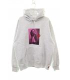 シュプリーム SUPREME 24AW KATE MOSS HOODED SWEATSHIRT GREY Mサイズ ケイトモス フーディ スウェット シャツ パーカー グレー 【ブランド古着ベクトル】【中古】☆AA★260816