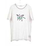 × SHAWN STUSSY S/S TEE WHITE XLサイズ ショーン ステューシー ロゴ 刺繍 半袖 Tシャツ ホワイト 白 【ブランド古着ベクトル】【中古】260725