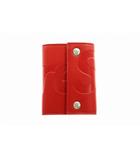 シュプリーム SUPREME 25SS LEATHER CHAIN WALLET RED レザー チェーン ウォレット 財布 【ブランド古着ベクトル】【中古】☆AA★▲■260822