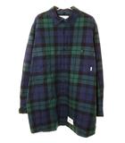 ダブルタップス WTAPS 22AW DECK LS COTTON FLANNEL TEXTILE CRST サイズ 03 222TQDT-SHM01 デッキ コットン フランネル テキスタイル チェック シャツ 【ブランド古着ベクトル】【中古】260807