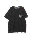 クロムハーツ CHROME HEARTS HORSESHOE S/S TEE BLACK XL 408129111******762 ホースシュー プリント Tシャツ 半袖 ブラック 【ブランド古着ベクトル】【中古】☆AA★260910
