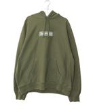 シュプリーム SUPREME 25AW BOX LOGO HOODED SWEATSHIRT L ボックス ロゴ フーディー スウェット パーカー ライト オリーブ 【ブランド古着ベクトル】【中古】☆AA★260909