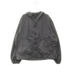 ビームス BEAMS GARMENT DYE HOOD BLOUSON Sサイズ ガーメントダイ フーデッド ブルゾン グレー 【ブランド古着ベクトル】【中古】●260909
