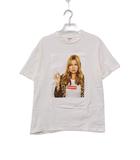 シュプリーム SUPREME 12SS KATE MOSS TEE WHITE Sサイズ ケイト モス フォト プリント 半袖 Tシャツ ホワイト 白　【ブランド古着ベクトル】【中古】☆AA★261007