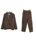 チャオパニック CIAOPANIC テーラードジャケット セットアップ SIZE F ブラウン パンツ ボトムス 上下セット