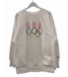 チャンピオン CHAMPION 90s リバースウィーブ スウェット トレーナー オリンピック 刺繍 ヴィンテージ ホワイト XL