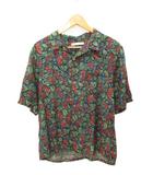 ニッチ niche. アロハ シャツ XL マルチカラー 花柄 半袖 レーヨン トップス