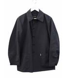 バーバリーブラックレーベル BURBERRY BLACK LABEL ステンカラーコート L ネイビー ジャケット アウター