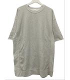スウェット Tシャツ 半袖 リバースウィーブ グレー 灰色 カットオフ XL 綿 コットン トップス