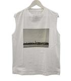 ガリャルダガランテ GALLARDAGALANTE ノースリーブフォトTシャツ building ホワイト 白 F トップス カットソー