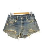 リーバイス Levi's 60s 505 ビッグE カットオフ デニム ショートパンツ 耳付き 刻印5 42TALON ヴィンテージ VINTAGE